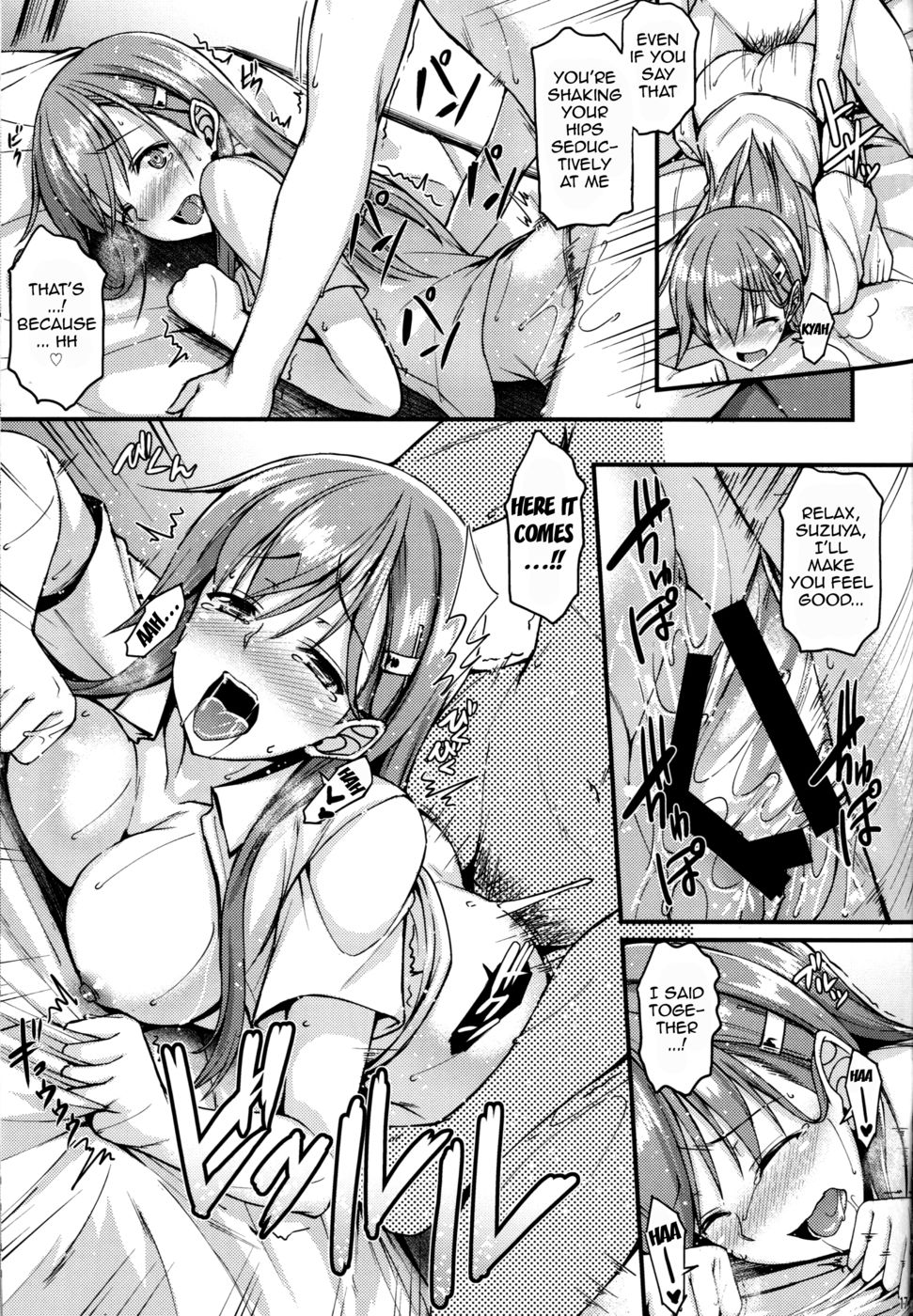 Hentai Manga Comic-I Want to Flirt With Suzuya!!-Read-16